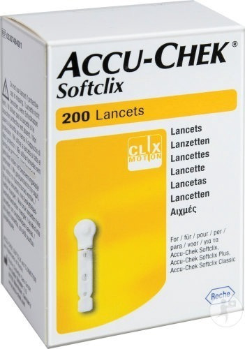 Lancetas Accu - Chek Caja X 200 Unidades