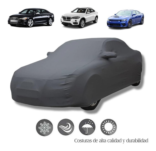 Carpa Funda Cubre Auto Extra Gruesa Premiu Con Felpa Talla M
