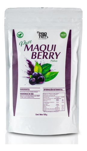 Maqui Berry En Polvo 150 Grs Puro Protgt