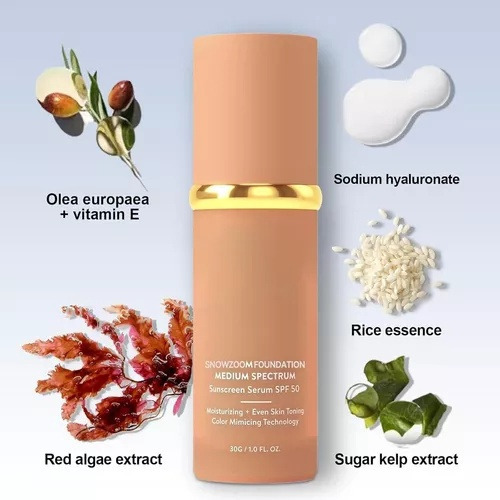 1pieza Base Con Alta Cobertura,forever Bloom Protector Solar
