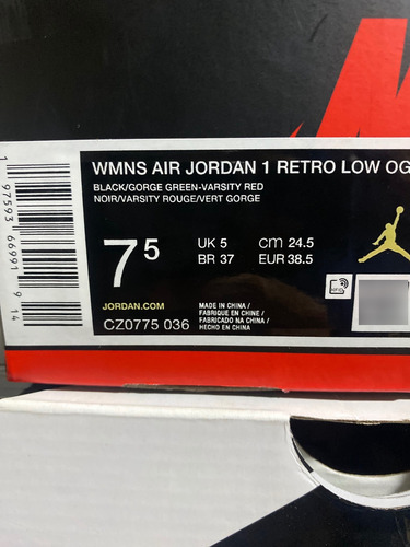 Jordan 1 Low (Usado)
