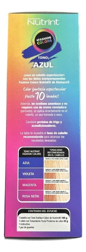 Xiomara Nutrint Tinte Semi Permanente Fashion Colors