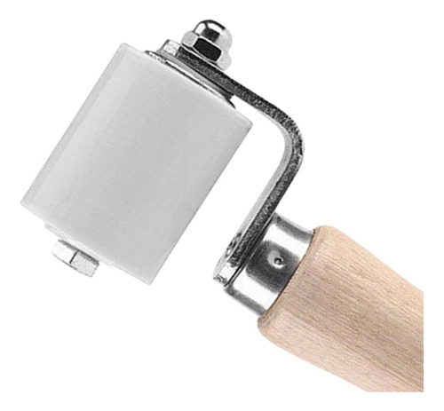 Rolo De Pressão De Silicone Profissional Resistente Branco