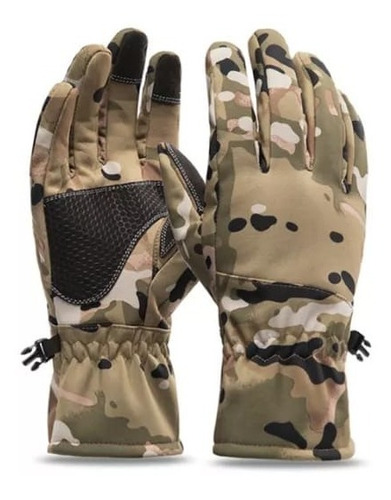 Guantes Impermeables Y Térmicos Color Multicam , Militar