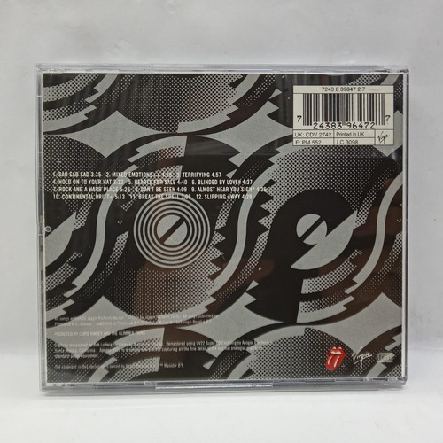 Imagen 2 de 2 de Rolling Stones- Steel Wheels- Reino Unido 1989- Cd Impecable