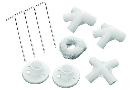 Kit Conectores E Reparo Para Gazebo 2,4 X 2,4 - Mor