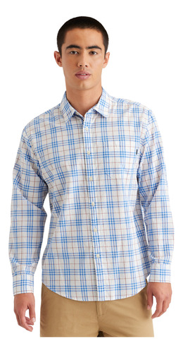 Camisa Long Sleeve Casual Regular Fit Shirt 52669-0422 Docke