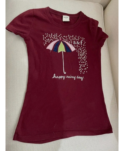Playera Abercrombie Talla M (Usado)