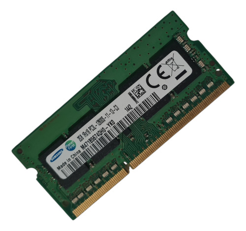 Memoria Ram 2gb Ddr3 Sodimm (Usado)