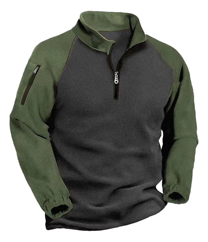 Jersey Táctico De Forro Polar, Cálido Para Otoño/invierno, D