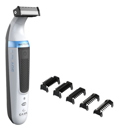 Afeitadora Trimmer Gama G-blade Usb Wet&dry Blanca