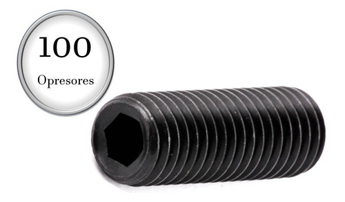 100 Opresores Allen Métrico M10-1.50 X 10mm P