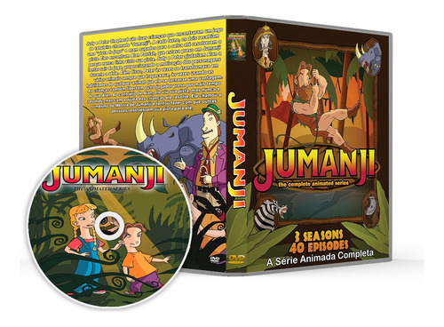 Dvd Jumanji A Série Animada 1996 Complera