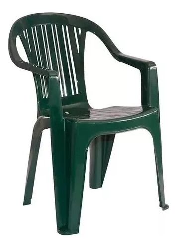 Silla Nicole Jardin, Patio, Barbacoa, Apilable, Plastico