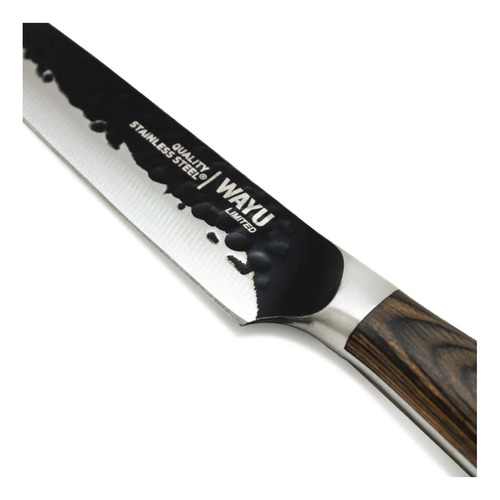 Cuchillo Hammer Mediano Wayu 25cm Acero Cocina