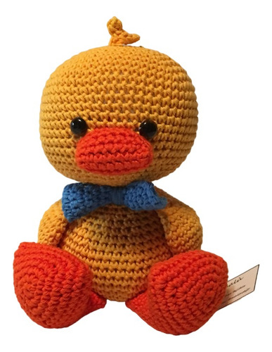 Pato Amigurumi Peluche Tejido A Crochet - Muñeco De Apego