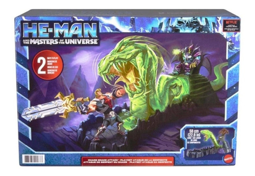 Escenario De Juego Chaos Snake Attack He-man And The Masters