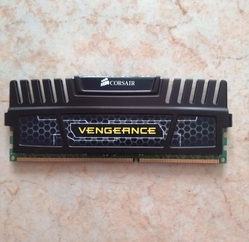 Imagen 1 de 3 de Memoria Ram Corsair Vengeance 4gb De 1600 Mhz Ddr3
