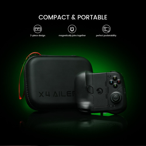 Gamepad Móvil Gamesir X4a Con Bluetooth Y Barra De Efecto Ha
