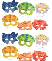 Comprar Caretas Cotillon Dinosaurios Antifaz Dinosaurios Goma Eva