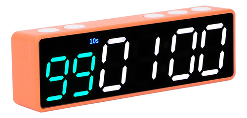 Reloj Cronómetro De Fitness Con Pantalla Led Digital Antivér