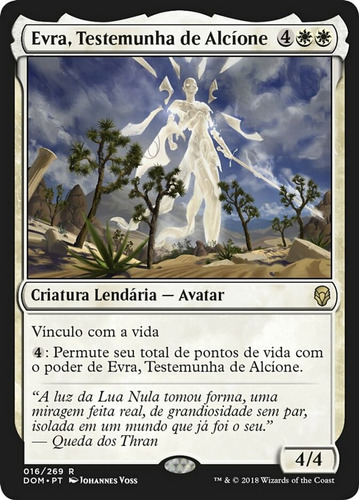 Cartas Magic Evra, Halcyon Witness Idioma Portugues Mtg