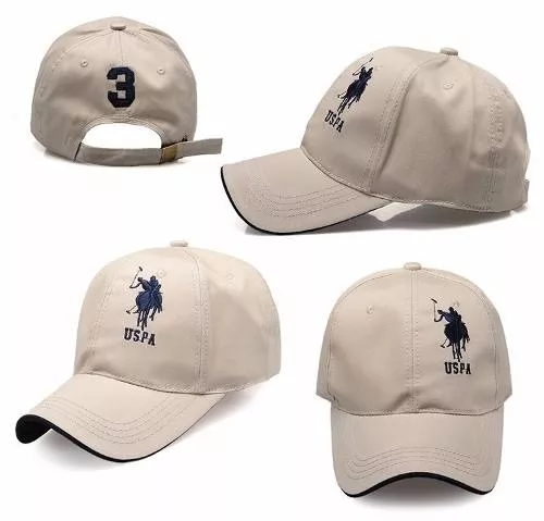 Boné Polo U.s. Polo Assn. Cor Bege Claro