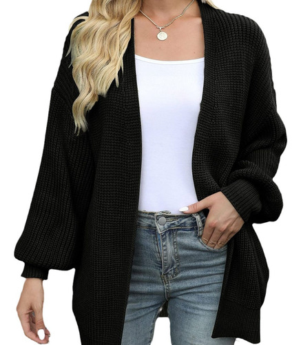 Sweater Cardigan Mujer Sueter Largo Mujer Sueter Tejido