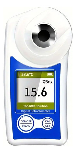 Refractometro Digital Recargable Medicion Azucar Brix 55%