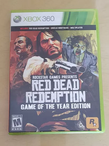 Jogo Red Dead Redemption Midia Física Dvd Xbox 360 Original