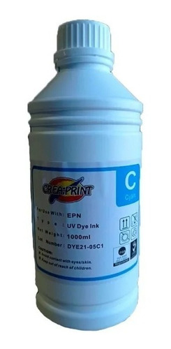 Tinta X Litro Premiun Dye-uv Para Impresoras Epson