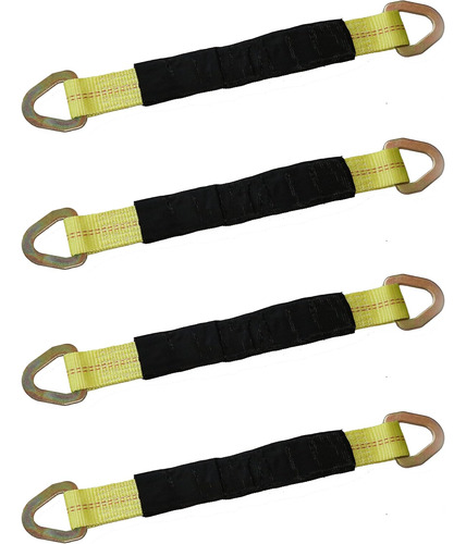 Correa De Eje De Remolque De 2 X 18 Pulgadas Con Anillo En D