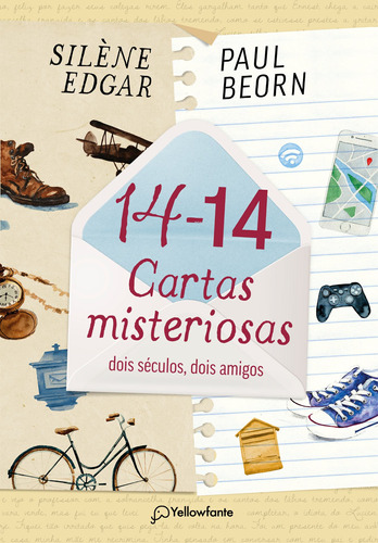 14-14 Cartas misteriosas: dois séculos, dois amigos, de Edgar, Silène. Autêntica Editora Ltda., capa mole em português, 2019