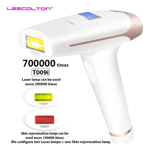 Depiladora Definitiva Ipl Lescolton T-009i 3 Cartuchos