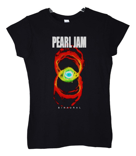 Polera Mujer Pearl Jam Binaural Rock Abominatron