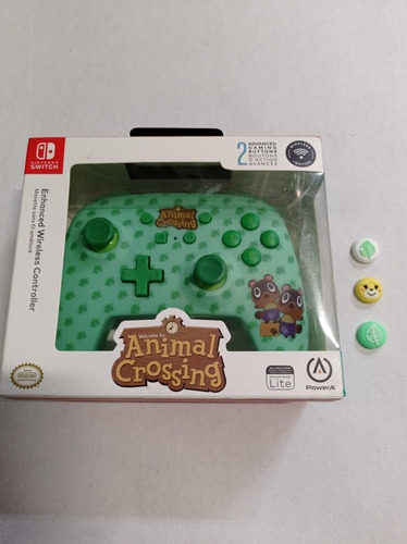 Control Nintendo Switch Ac Tymmy And Tommy Nook Power A Color Verde