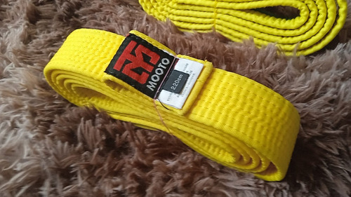 Cinturón Taekwondo Amarillo 220cm