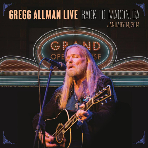 Cd: Gregg Allman En Vivo: Regreso A Macon, Georgia [2 Cd]