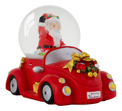 Globo Musical De Navidad Con Cascabeles Y Luces Led Cambiant