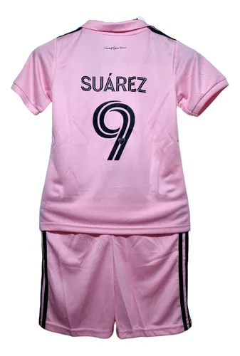 Camiseta Y Short De Niño Inter De Miami Suárez