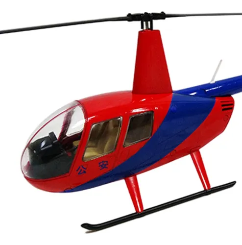 1:32 Robinson R44 Air Force Diecast Modelo De Avión Con