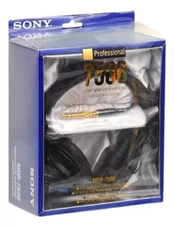 Headphone Sony Mdr-7506 Fone Ouvido Profissional Original