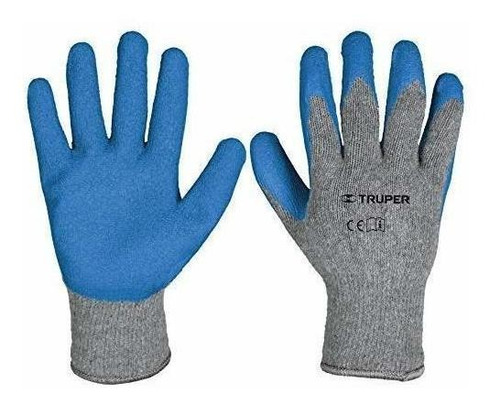 Guantes De Poliéster Recubiertos De Latex, G, Truper 15267
