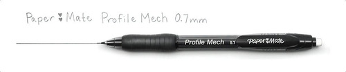 Portaminas Paper Mate 0.7mm 1 Pza Incluye Minas Y Gomas