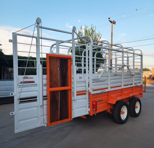 Acoplado Jaula 3.5 Mts Carro Vaquero Desmontable Caballos