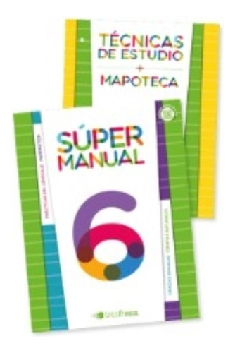 Super Manual Nacion 6 - Manual + Tecnicas De Estudio