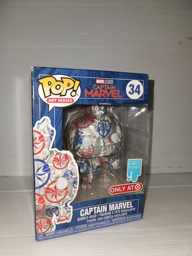 Funko Pop Capitana Marvel 34 Taget Art Series