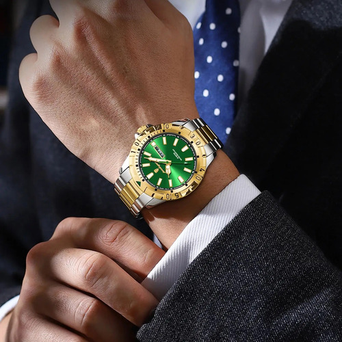 Reloj Impermeable Para Hombre Con Indicador De Fecha
