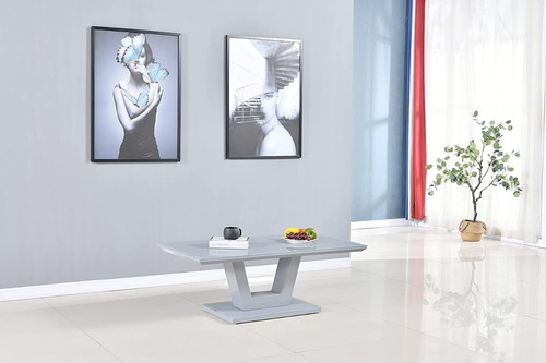 Imagen 6 de 7 de Mesa De Centro Madera Lacada 100 Cm X 60 Cm Ref Italia