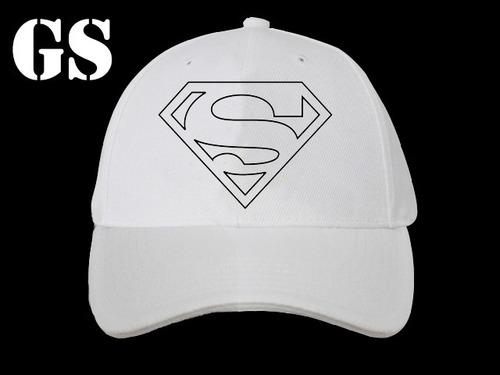 Gorras Para Pintar Con Fibras - 24 Un - Superman - Souvenir